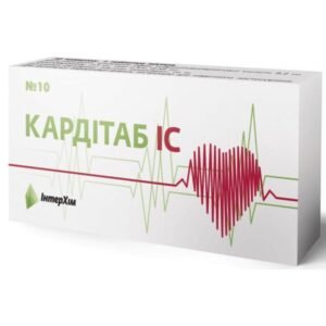 Carditab IC Tablets (10 pcs) – Sedative & Vasodilator