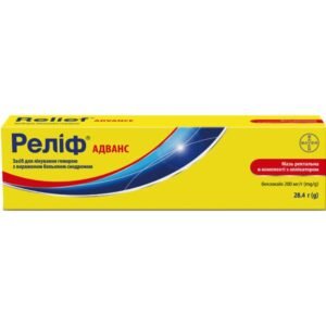 Relief Advance Rectal Ointment 200 mg/g (28.4 g)