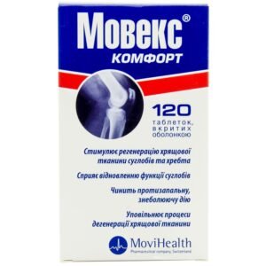 Movex Comfort Film‑Coated Tablets 500 mg/400 mg (120 pcs)