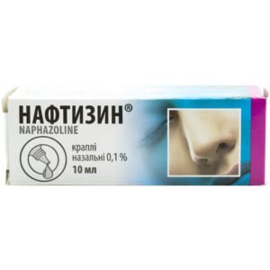 Naphthyzin Nasal Drops 0.1% – 10 ml Fast Nasal Decongestant