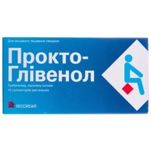 Procto-Glyvenol Rectal Suppositories 10 pcs – Anal Discomfort