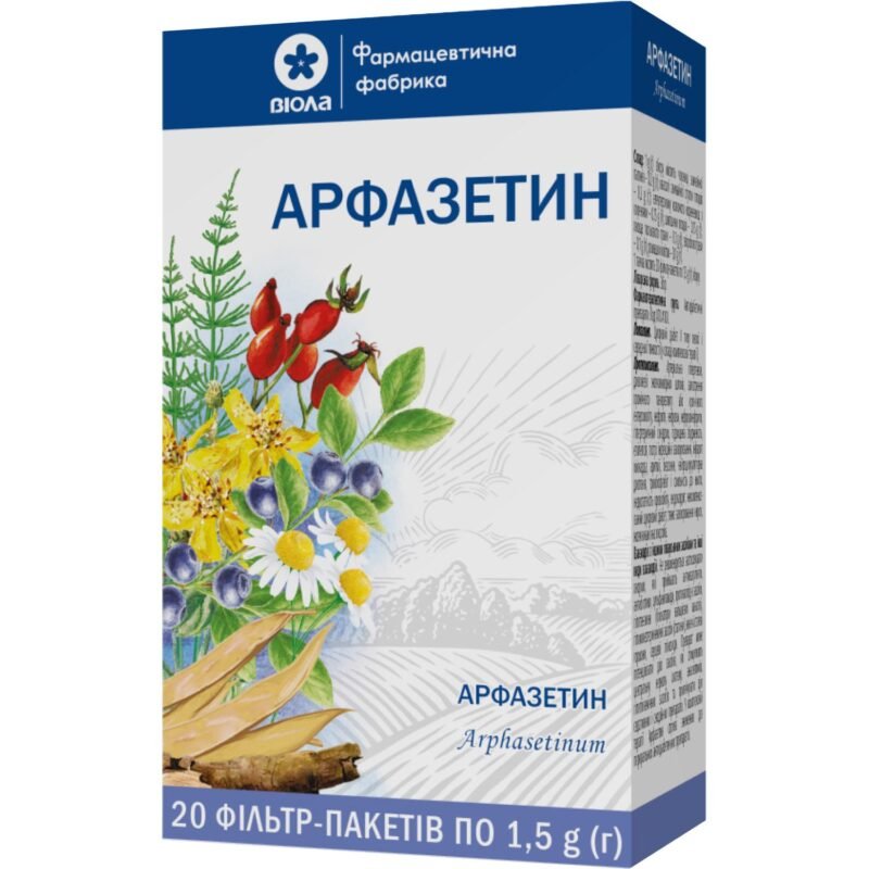 Arfazetin Herbal Collection in Filter Bags 1.5 g – 20 pcs | Natural Support Arfazetin Herbal Collection in Filter Bags 1.5 g – 20 pcs | Natural Support