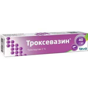 Troxevasin Gel 2% 40 g – Venous & Circulation Support Gel